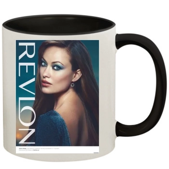 Olivia Wilde 11oz Colored Inner & Handle Mug