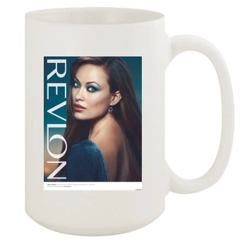 Olivia Wilde 15oz White Mug