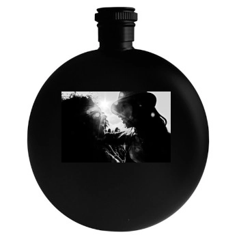 Olivia Wilde Round Flask