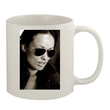 Olivia Wilde 11oz White Mug