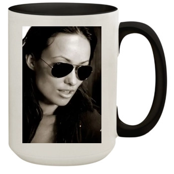 Olivia Wilde 15oz Colored Inner & Handle Mug