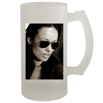 Olivia Wilde 16oz Frosted Beer Stein