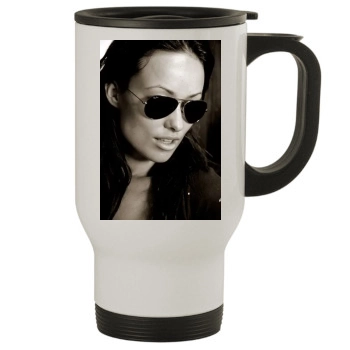 Olivia Wilde Stainless Steel Travel Mug