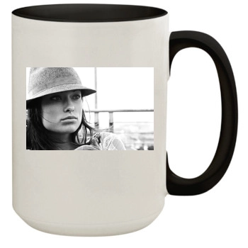 Olivia Wilde 15oz Colored Inner & Handle Mug