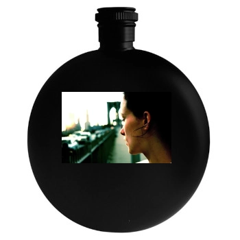 Olivia Wilde Round Flask