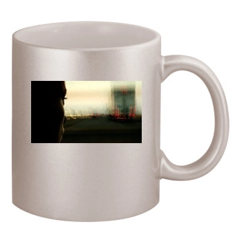 Olivia Wilde 11oz Metallic Silver Mug