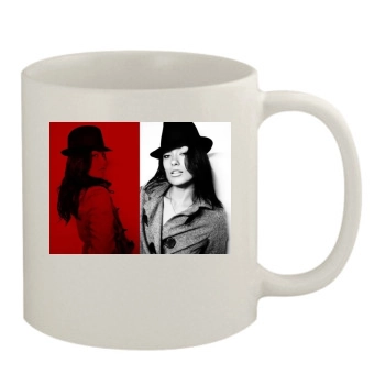 Olivia Wilde 11oz White Mug