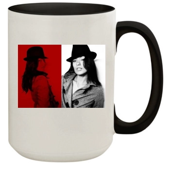 Olivia Wilde 15oz Colored Inner & Handle Mug