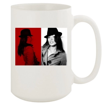 Olivia Wilde 15oz White Mug