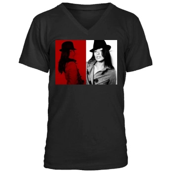 Olivia Wilde Men's V-Neck T-Shirt