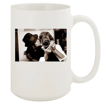 Olivia Wilde 15oz White Mug