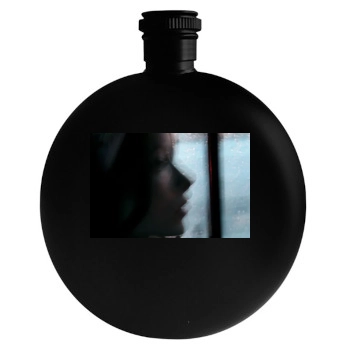 Olivia Wilde Round Flask