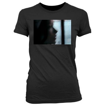 Olivia Wilde Women's Junior Cut Crewneck T-Shirt