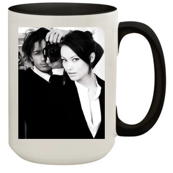 Olivia Wilde 15oz Colored Inner & Handle Mug