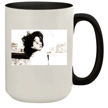 Olivia Wilde 15oz Colored Inner & Handle Mug