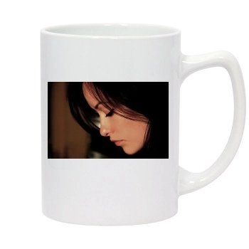 Olivia Wilde 14oz White Statesman Mug