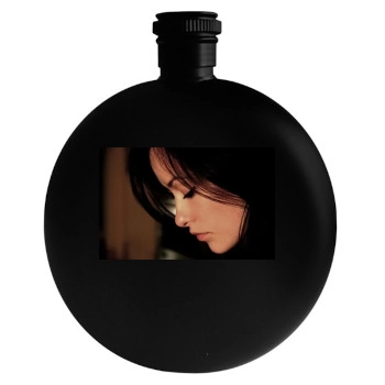 Olivia Wilde Round Flask