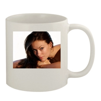 Olivia Wilde 11oz White Mug