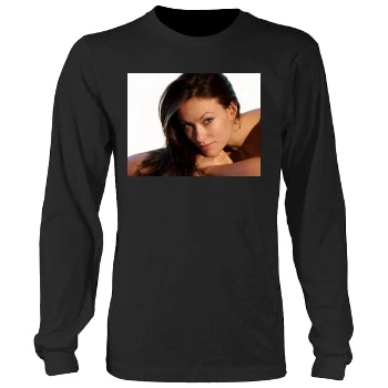 Olivia Wilde Men's Heavy Long Sleeve TShirt