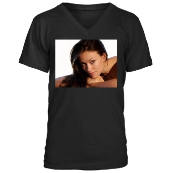 Olivia Wilde Men's V-Neck T-Shirt