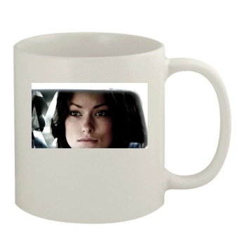 Olivia Wilde 11oz White Mug