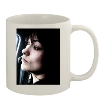 Olivia Wilde 11oz White Mug