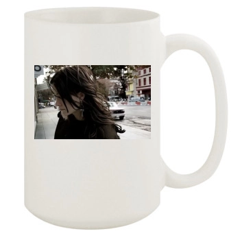 Olivia Wilde 15oz White Mug