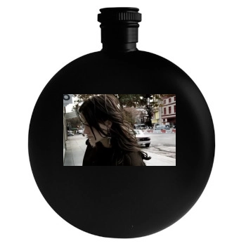 Olivia Wilde Round Flask