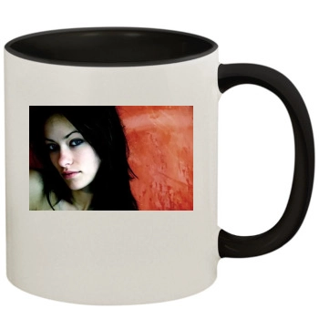 Olivia Wilde 11oz Colored Inner & Handle Mug