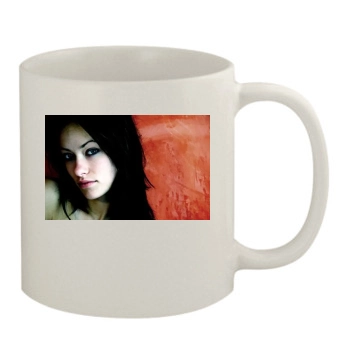 Olivia Wilde 11oz White Mug