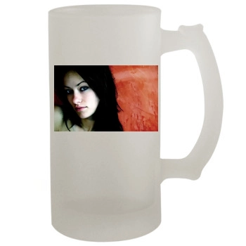 Olivia Wilde 16oz Frosted Beer Stein