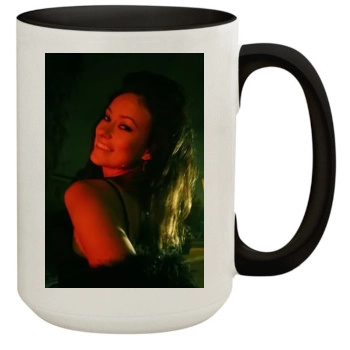 Olivia Wilde 15oz Colored Inner & Handle Mug