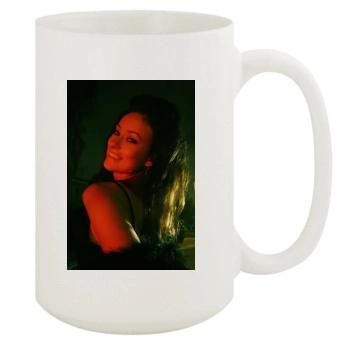 Olivia Wilde 15oz White Mug