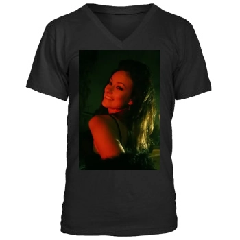 Olivia Wilde Men's V-Neck T-Shirt