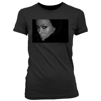 Olivia Wilde Women's Junior Cut Crewneck T-Shirt