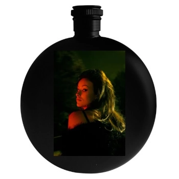 Olivia Wilde Round Flask