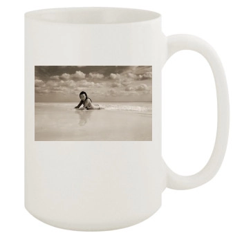 Olivia Wilde 15oz White Mug