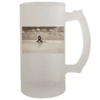 Olivia Wilde 16oz Frosted Beer Stein