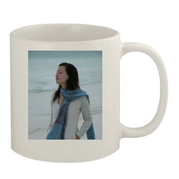 Olivia Wilde 11oz White Mug