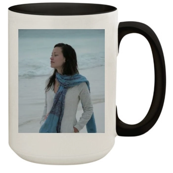 Olivia Wilde 15oz Colored Inner & Handle Mug