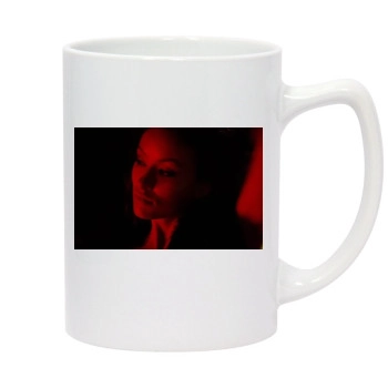 Olivia Wilde 14oz White Statesman Mug