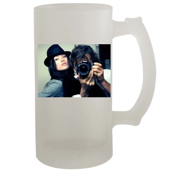 Olivia Wilde 16oz Frosted Beer Stein