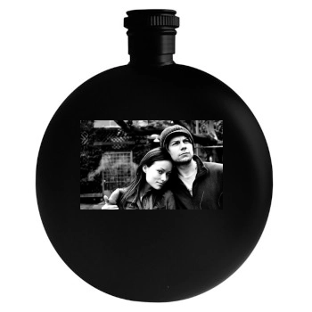 Olivia Wilde Round Flask