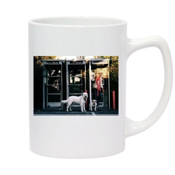 Olivia Wilde 14oz White Statesman Mug