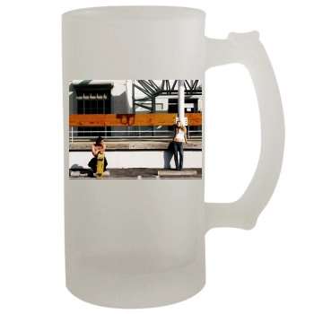 Olivia Wilde 16oz Frosted Beer Stein