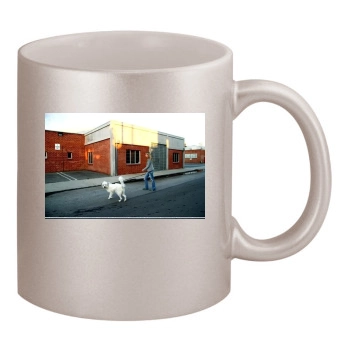 Olivia Wilde 11oz Metallic Silver Mug