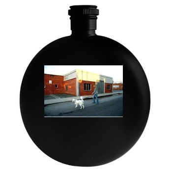 Olivia Wilde Round Flask