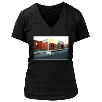 Olivia Wilde Women's Deep V-Neck TShirt