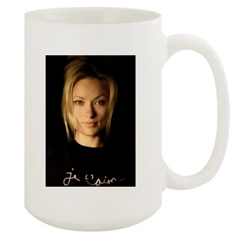 Olivia Wilde 15oz White Mug