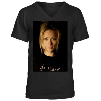 Olivia Wilde Men's V-Neck T-Shirt